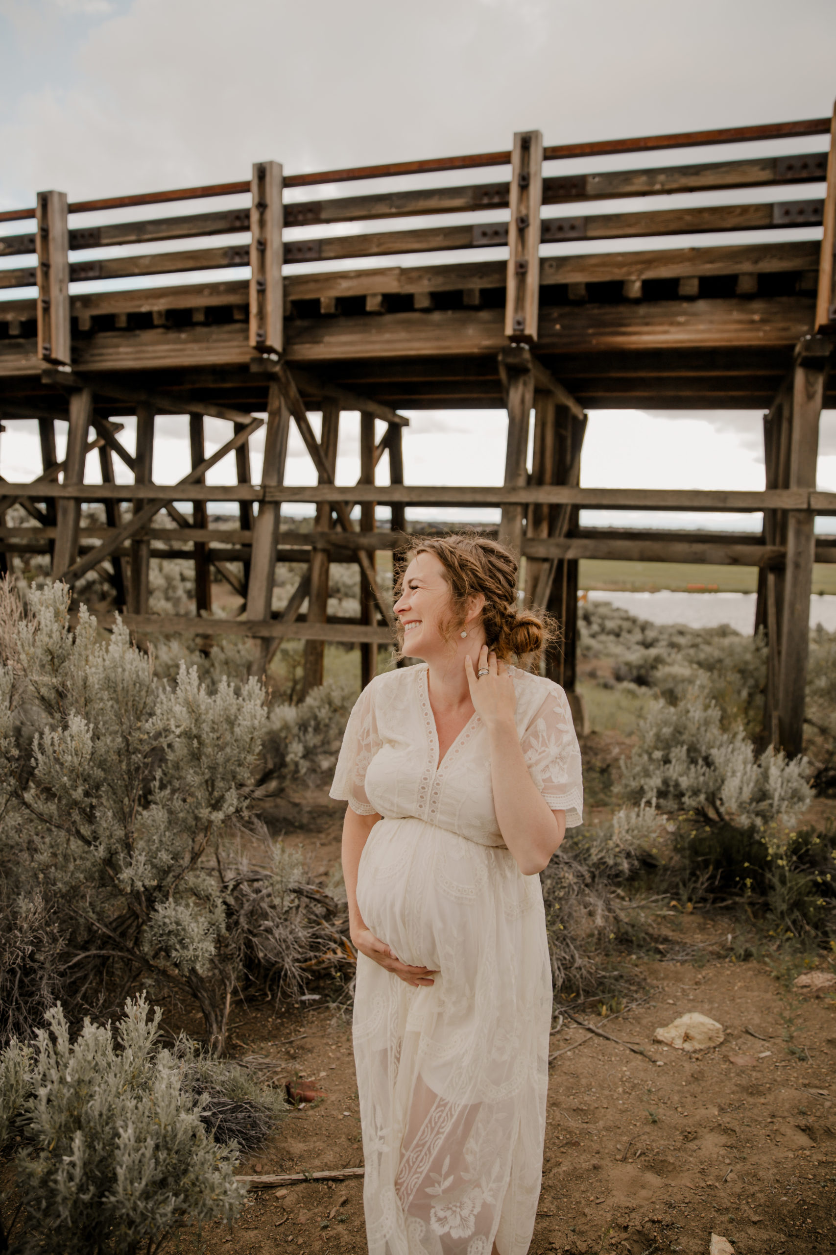 Maternity Photography Session at Brasada Ranch, Oregon