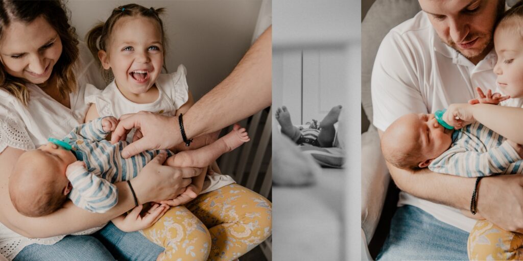 lifestyle newborn session