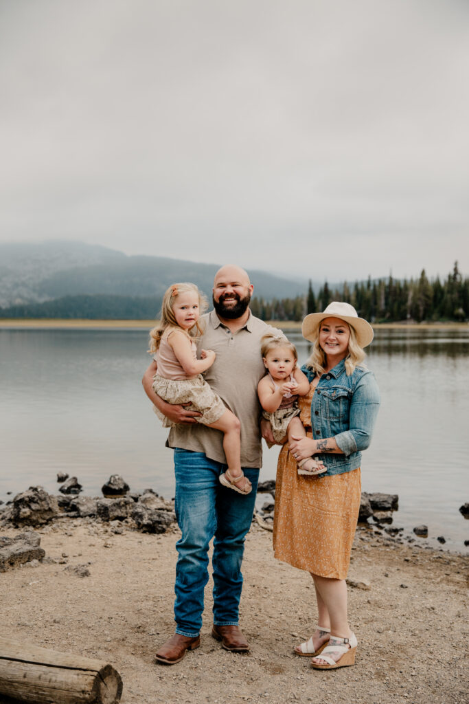 family photos sparks lake bend oregon 