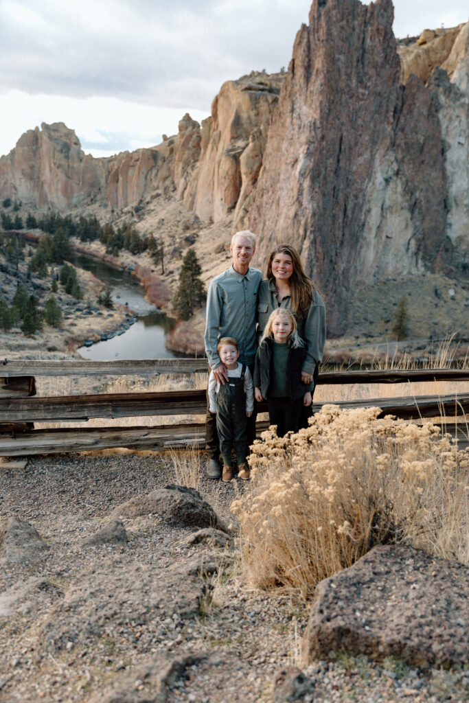 Smith Rocks Family Photos