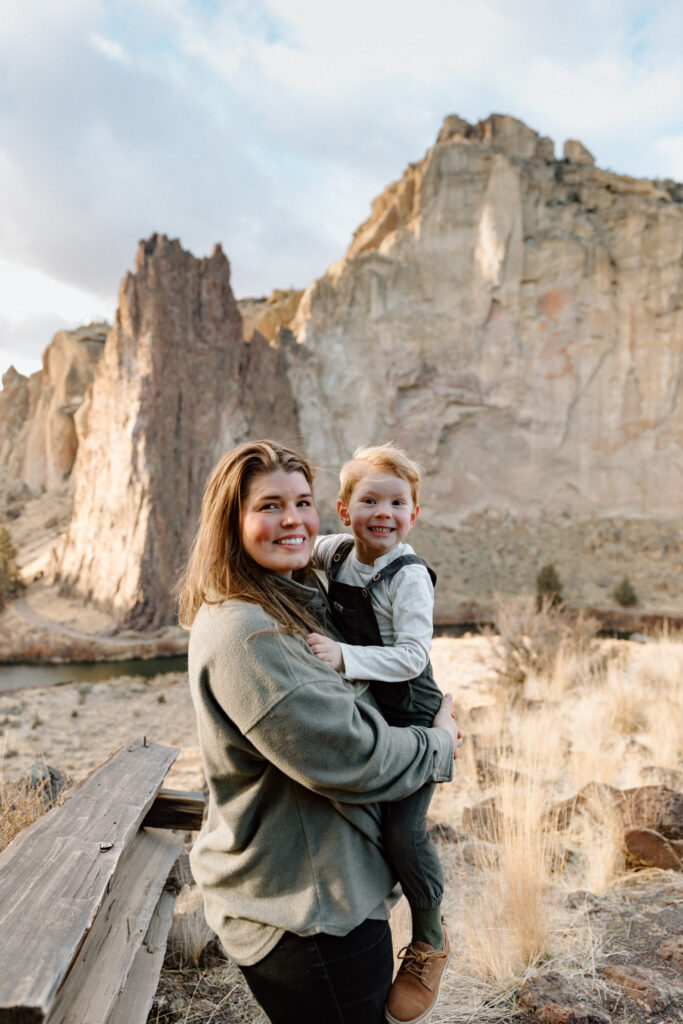 Smith Rocks Family Photos