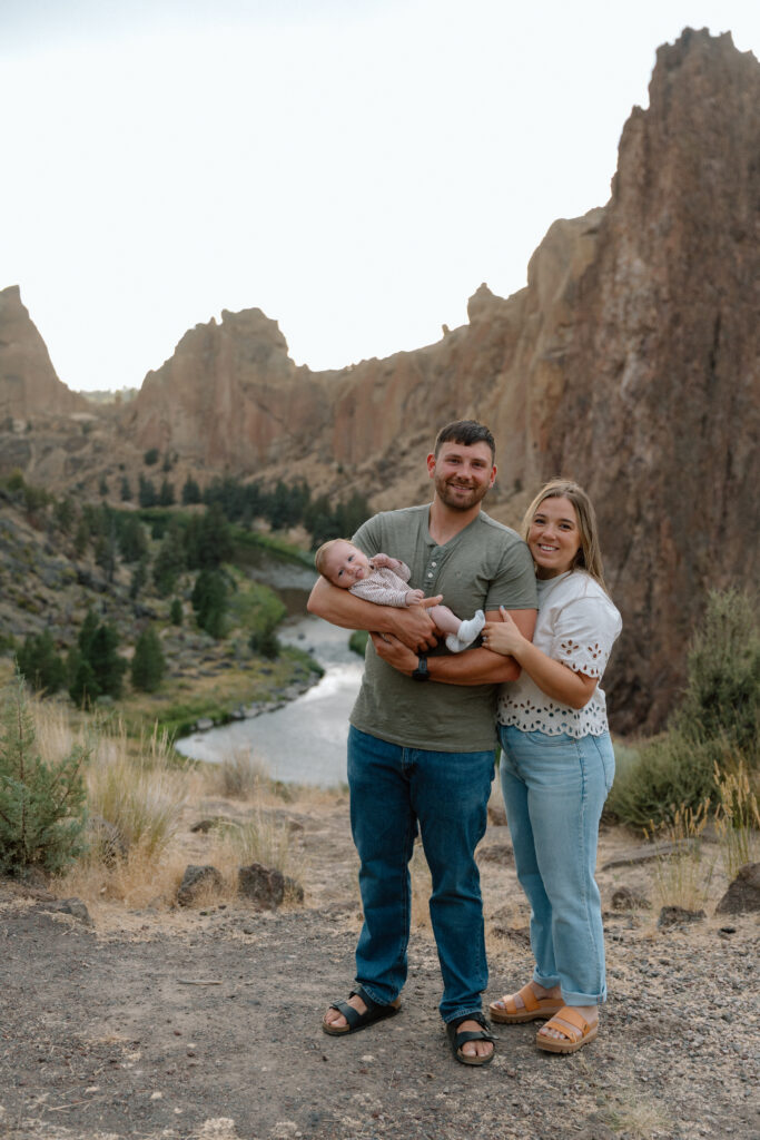 Smith Rocks State Park Family Photos 