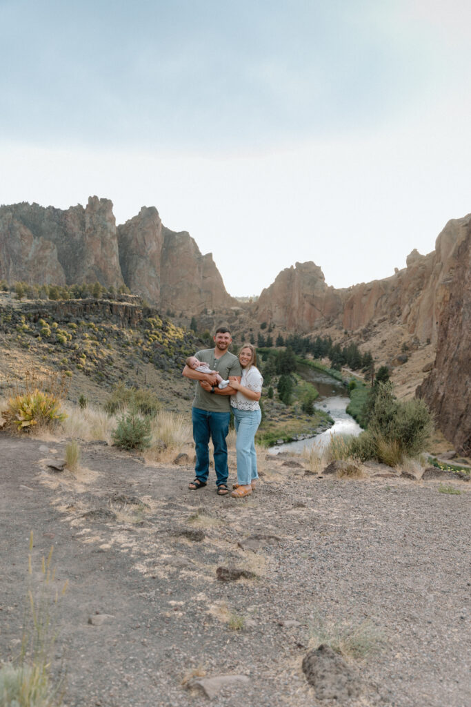 Smith Rocks State Park Family Photos 
