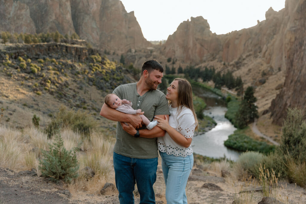 Smith Rocks State Park Family Photos 