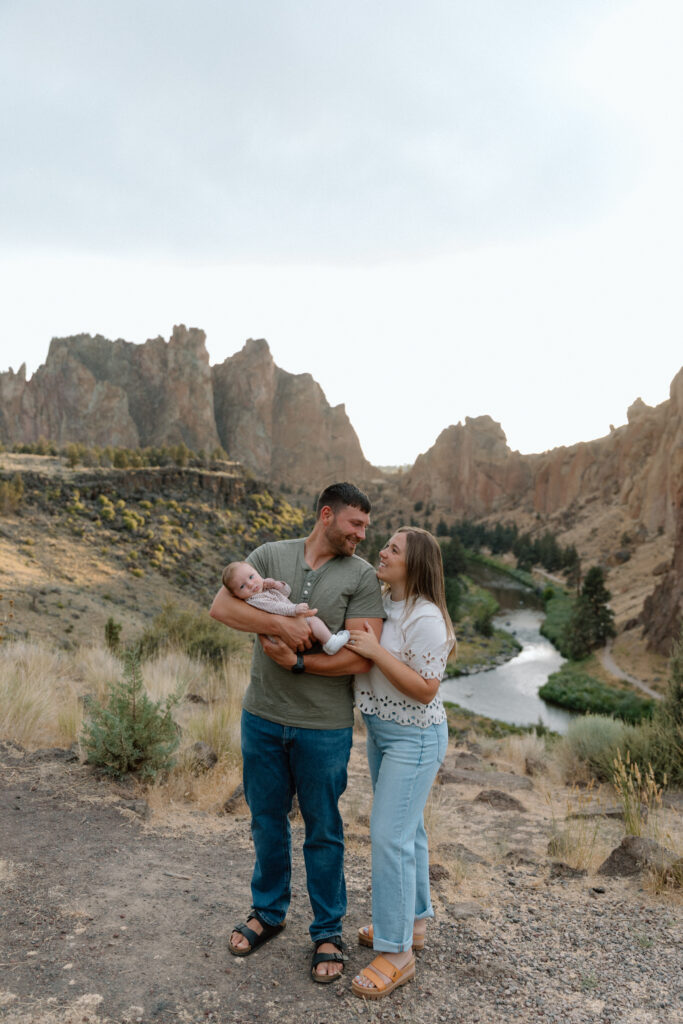 Smith Rocks State Park Family Photos 