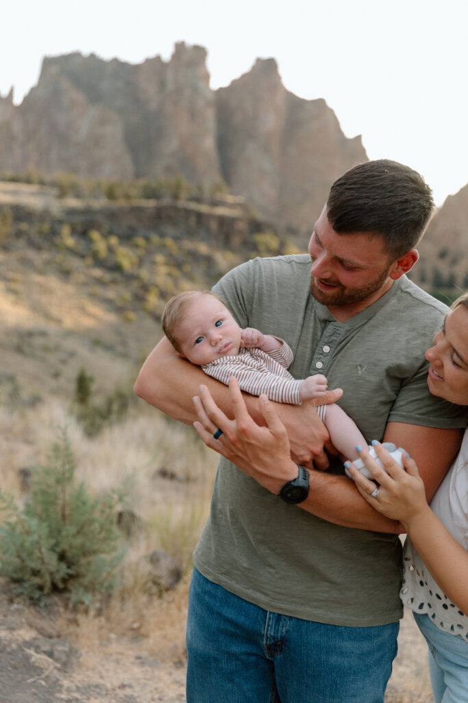 Smith Rocks State Park Family Photos 