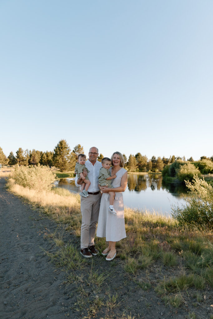 photos of grandparents and grandchildren sunriver oregon