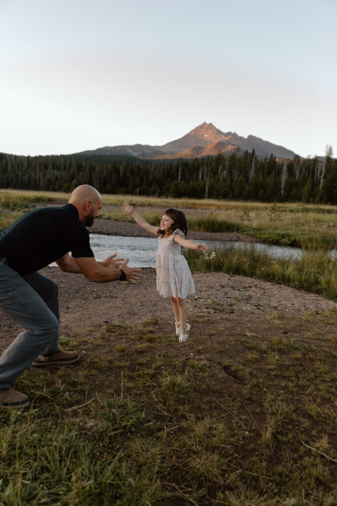 Soda Creek Campground Family Photography Session